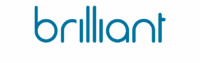 This is the Brilliant logo for the smart home technology company, Brilliant.